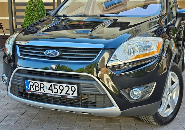 Ford Kuga cena 33900 przebieg: 177000, rok produkcji 2009 z Brzozów małe 781